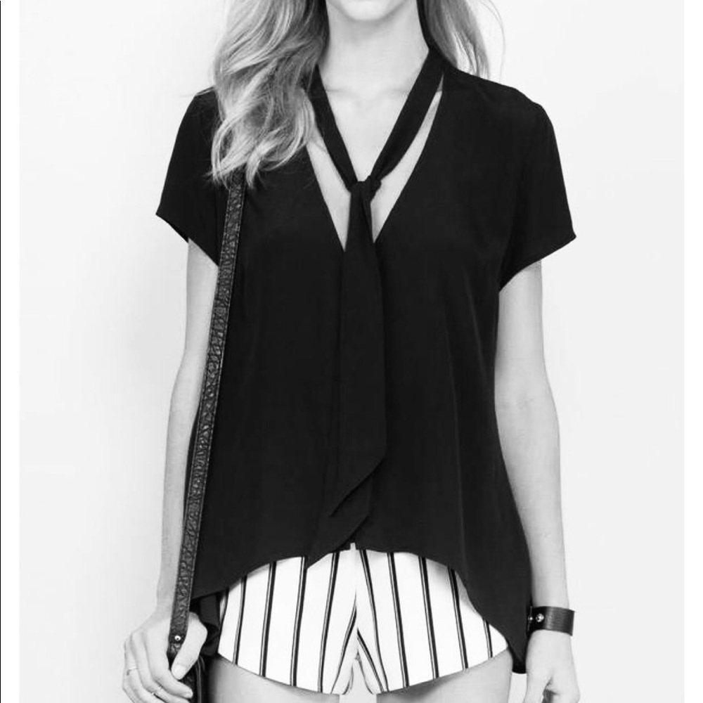 Tobi around here blouse top in black